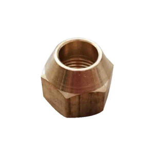 Tuerca de bronce 1/2 para refrigeradora
